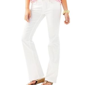 Lilly Pulitzer Worth Straight White Pants